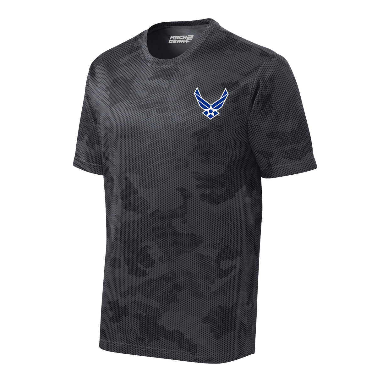 USAF Insignia — Camohex Iron Grey