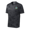 25th Flying Training Squadron Camohex Performance T-Shirt - Camohex Iron Grey