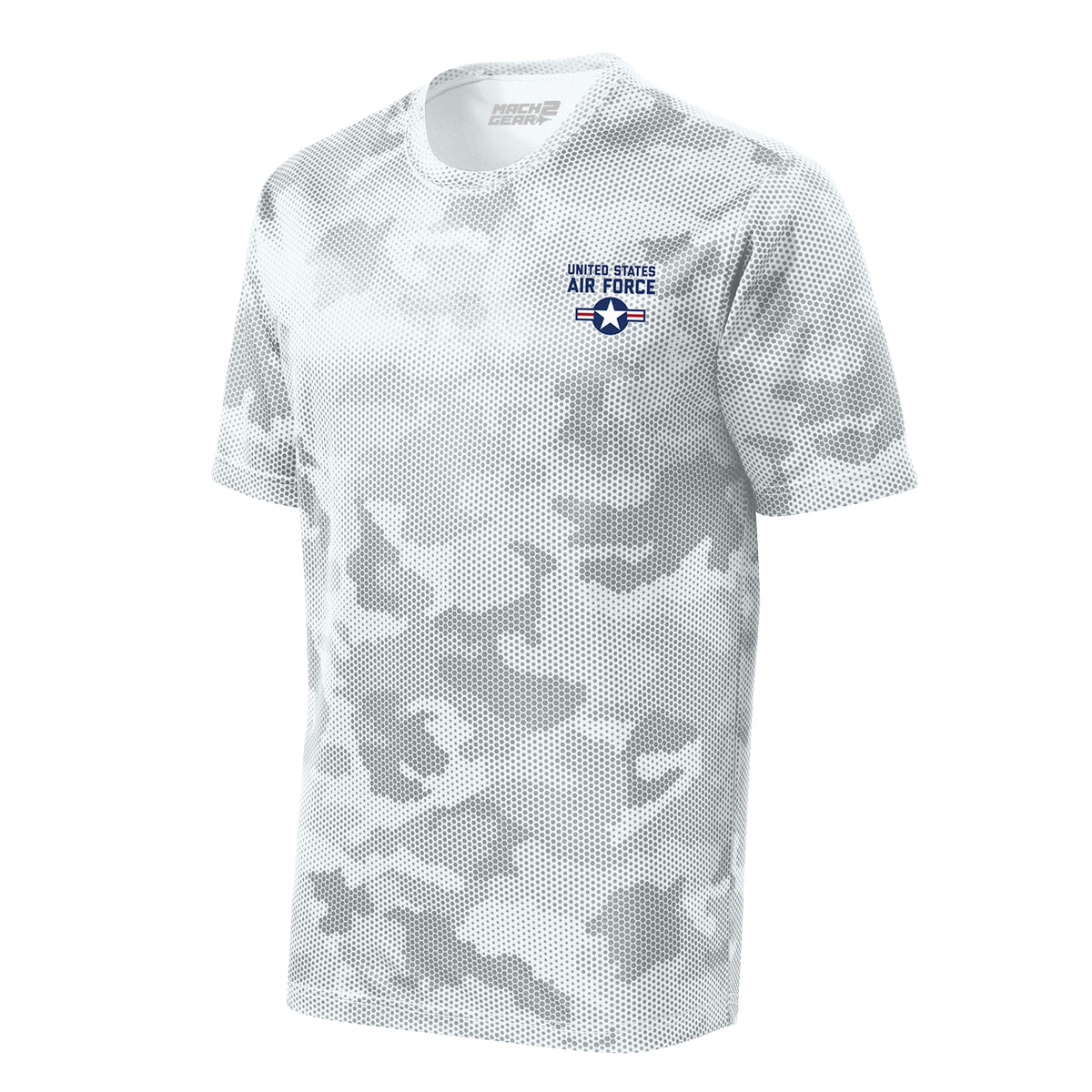 United States Air Force Roundel — Camohex White