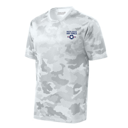 United States Air Force Roundel — Camohex White