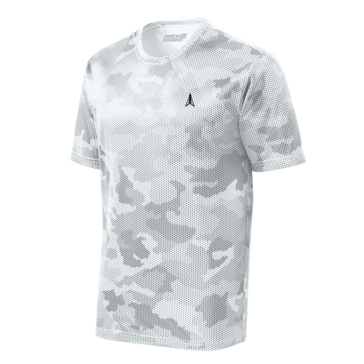 Space Force Horizontal Delta — Camohex White