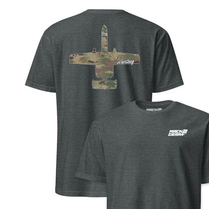 A-10 "Warthog" OCP Camo Silhouette Front & Back T-Shirt
