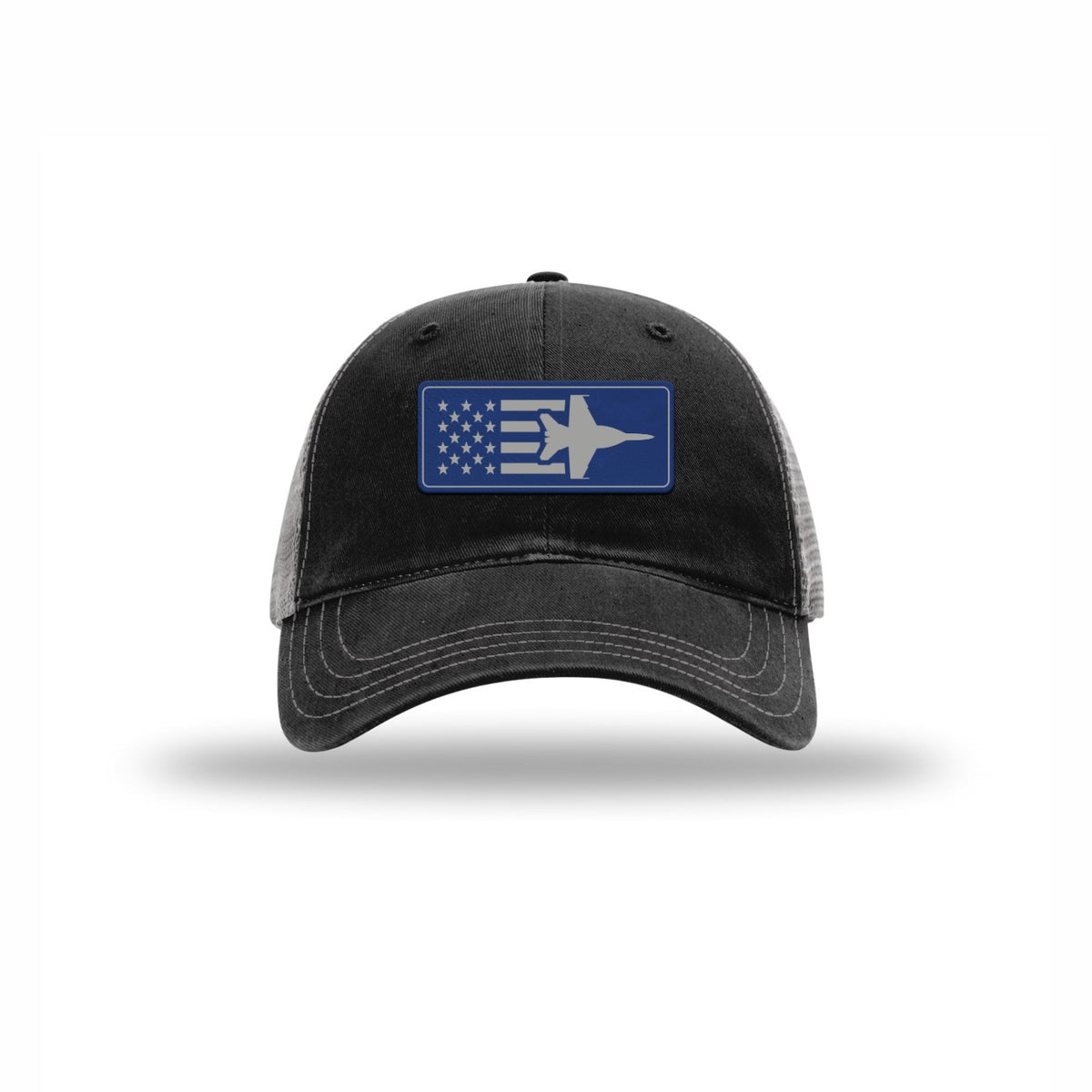 F-18 Aircraft Flag — BLACK/CHARCOAL