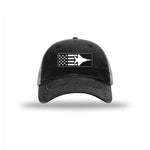 F-15 Aircraft Flag — BLACK/CHARCOAL