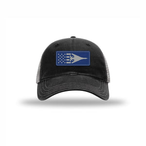B-1 Aircraft Flag — BLACK/CHARCOAL