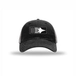 F-22 Aircraft Flag — BLACK/CHARCOAL