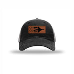 F-4 Aircraft Flag — BLACK/CHARCOAL