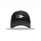 F-16 Aircraft Flag — BLACK/CHARCOAL
