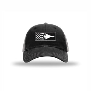 B-1 Aircraft Flag — BLACK/CHARCOAL