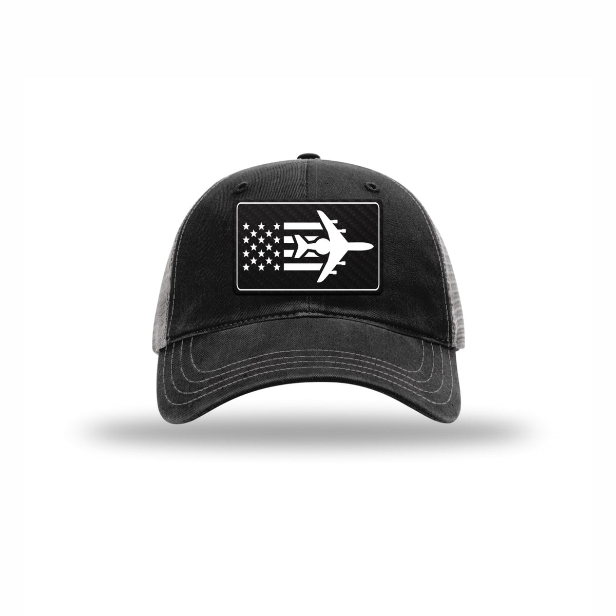 E-3 Aircraft Flag — BLACK/CHARCOAL