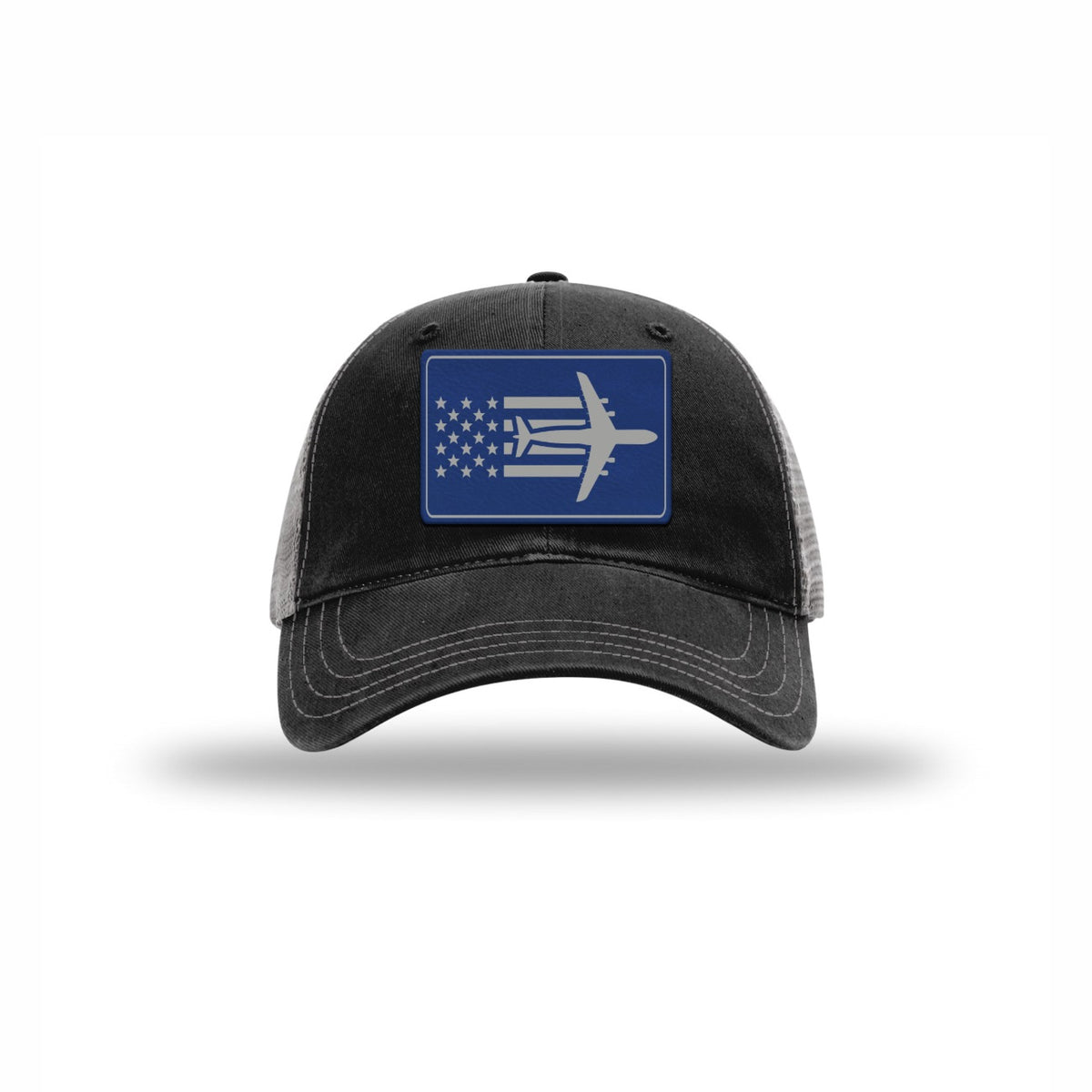 C-5 Aircraft Flag — BLACK/CHARCOAL