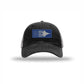 F-22 Aircraft Flag — BLACK/CHARCOAL