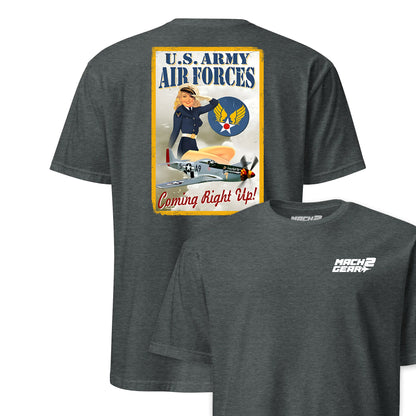 Coming Right Up Air Corps Recruiting Poster T-Shirt