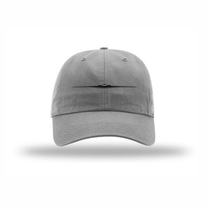 B-2 Spirit Silhouette Carbon Fiber Patch Dad Hat