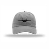 F-35 Lighting II Silhouette Carbon Fiber Patch Dad Hat - GREY