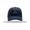F-4 Phantom II Silhouette Carbon Fiber Patch Dad Hat - NAVY