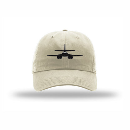 B-1 Lancer Silhouette Carbon Fiber Patch Dad Hat