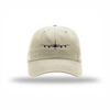 KC-135 Stratotanker Silhouette Carbon Fiber Patch Dad Hat - STONE