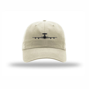 E-3 Sentry Silhouette Carbon Fiber Patch Dad Hat