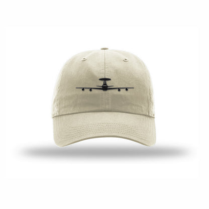 E-3 Sentry Silhouette Carbon Fiber Patch Dad Hat