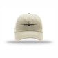C-130 Hercules Silhouette Carbon Fiber Patch Dad Hat