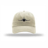 F-4 Phantom II Silhouette Carbon Fiber Patch Dad Hat - STONE