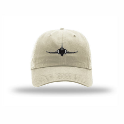 F-4 Phantom II Silhouette Carbon Fiber Patch Dad Hat