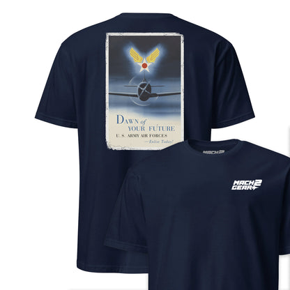 Dawn of Your Future Air Corps Recruiting Poster T-Shirt
