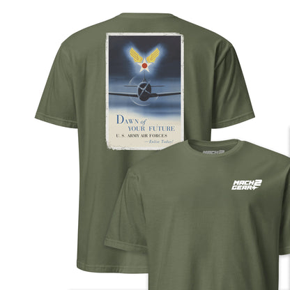 Dawn of Your Future Air Corps Recruiting Poster T-Shirt