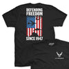 Defending Freedom T-Shirt - Black