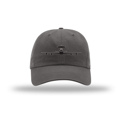 E-3 Sentry Silhouette Dad Hat