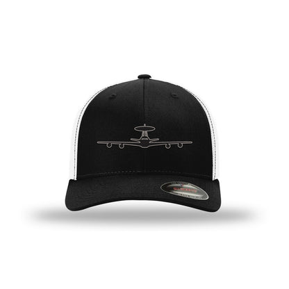 E-3 Sentry Silhouette Flexfit Trucker Hat