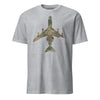 E-3 "Sentry" OCP Camo Silhouette T-Shirt - Heather Grey