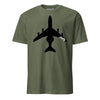 E-3 "Sentry" Stealth Silhouette T-Shirt - OD Green
