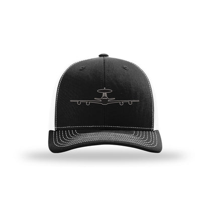 E-3 Sentry Silhouette Structured Trucker Hat