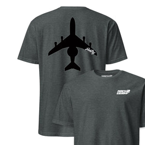 E-4B "Nightwatch" Stealth Silhouette Front & Back T-Shirt