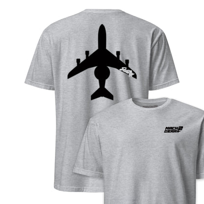 E-3 "Sentry" Stealth Silhouette Front & Back T-Shirt