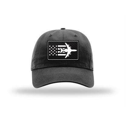 E-3 Aircraft Flag — BLACK