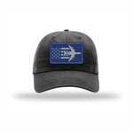 E-3 Aircraft Flag — BLACK