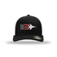 F-15 Eagle Old Glory Flexfit Trucker Hat