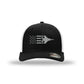 F-15 Eagle Old Glory Subdued Flexfit Trucker Hat