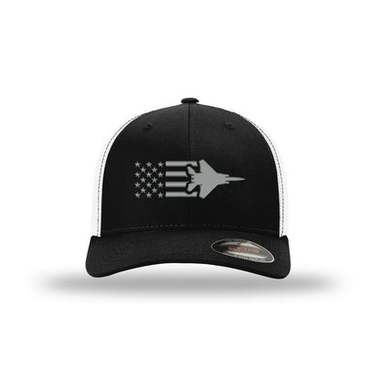 F-15 Eagle Old Glory Subdued Flexfit Trucker Hat