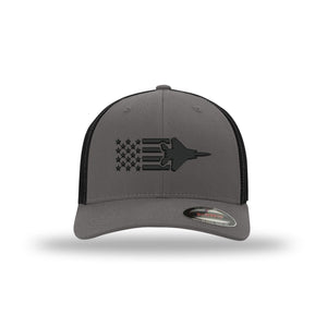 F-15 Eagle Old Glory Subdued Flexfit Trucker Hat