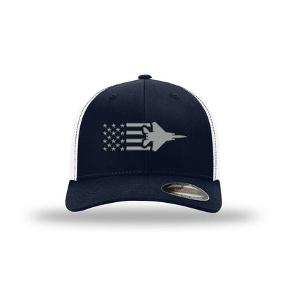 F-15 Eagle Old Glory Subdued Flexfit Trucker Hat