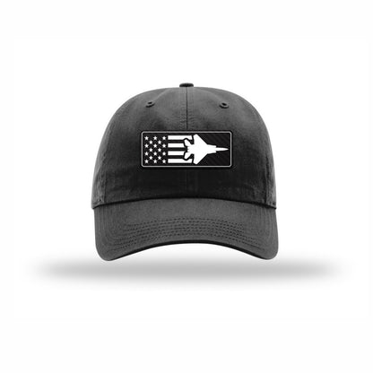 F-15 Aircraft Flag — BLACK