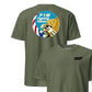F-16 Flying Falcon Insignia Front & Back T-Shirt