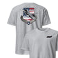 F-16 Viper Shield Flag Front & Back T-Shirt