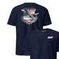 F-16 Viper Shield Flag Front & Back T-Shirt