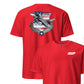 F-16 Viper Shield Flag Front & Back T-Shirt