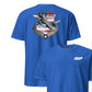 F-16 Viper Shield Flag Front & Back T-Shirt